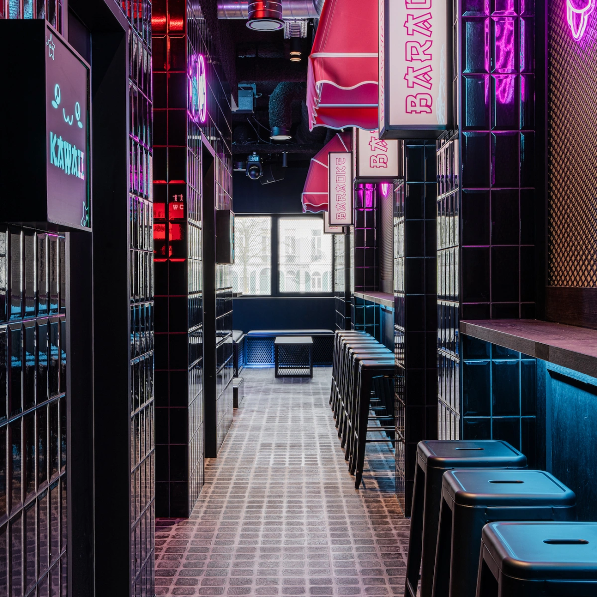 2 Inrichting Baraoke karaokebar