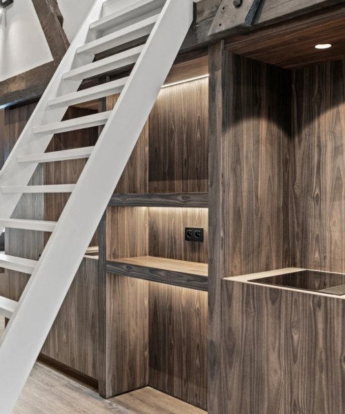 Interieur hout Japanse stijl